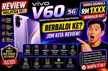 harga vivo V60马来西亚价格 v60 price in malaysia 2026 review specs specifications release date