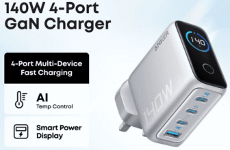 Anker 140W USB‑C Laptop Charger, 4‑Port