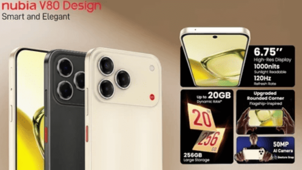 Nubia V80 Design 4.5G Smartphone