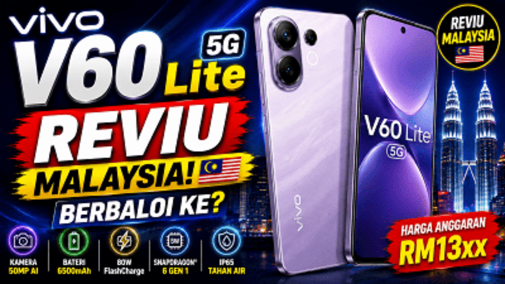 harga Vivo V60 Lite马来西亚价格 lite 5g price in malaysia 2026 review specs specifications release date