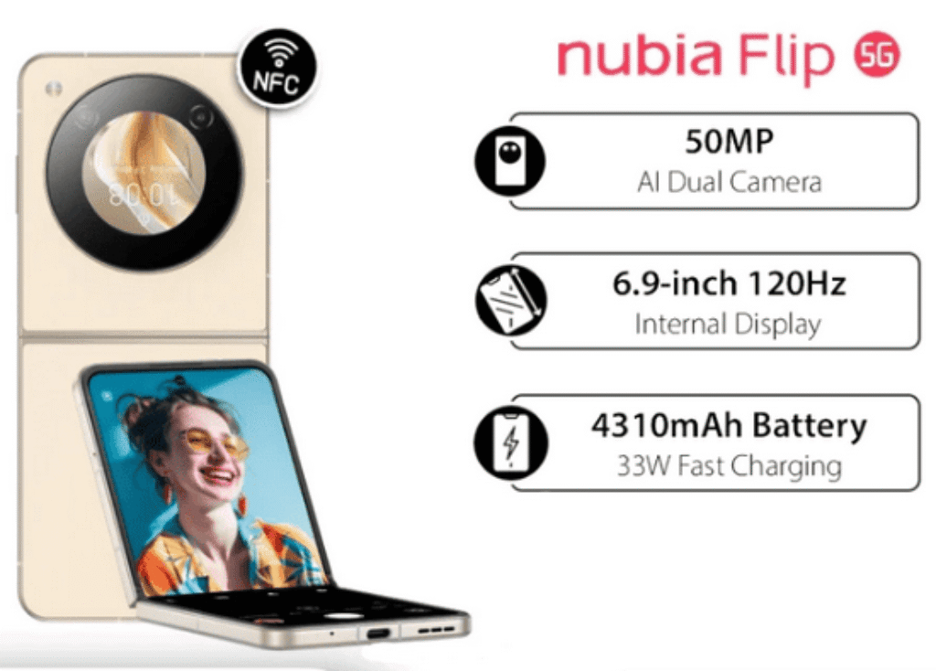 nubia Flip 5G Smartphone
