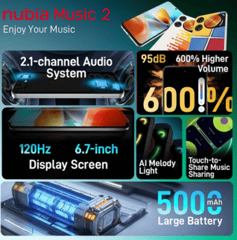 nubia Music 2
