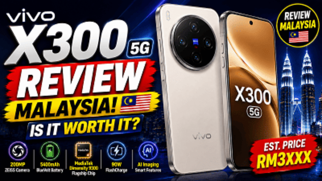 Vivo X300 5G Review malaysia harga murah