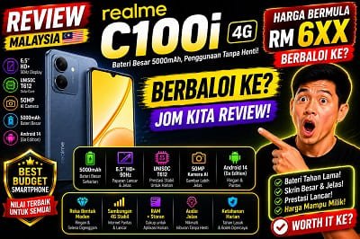 harga realme C100i马来西亚价格 C100i C 100 I price in malaysia 2026 review specs specifications release date