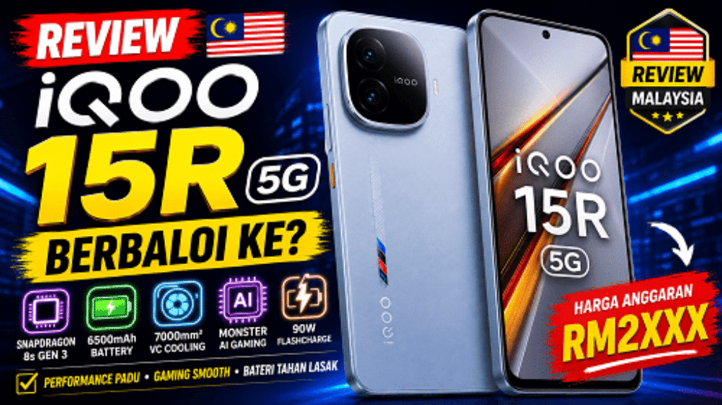 iQOO 15R 5G Review Malaysia murah harga