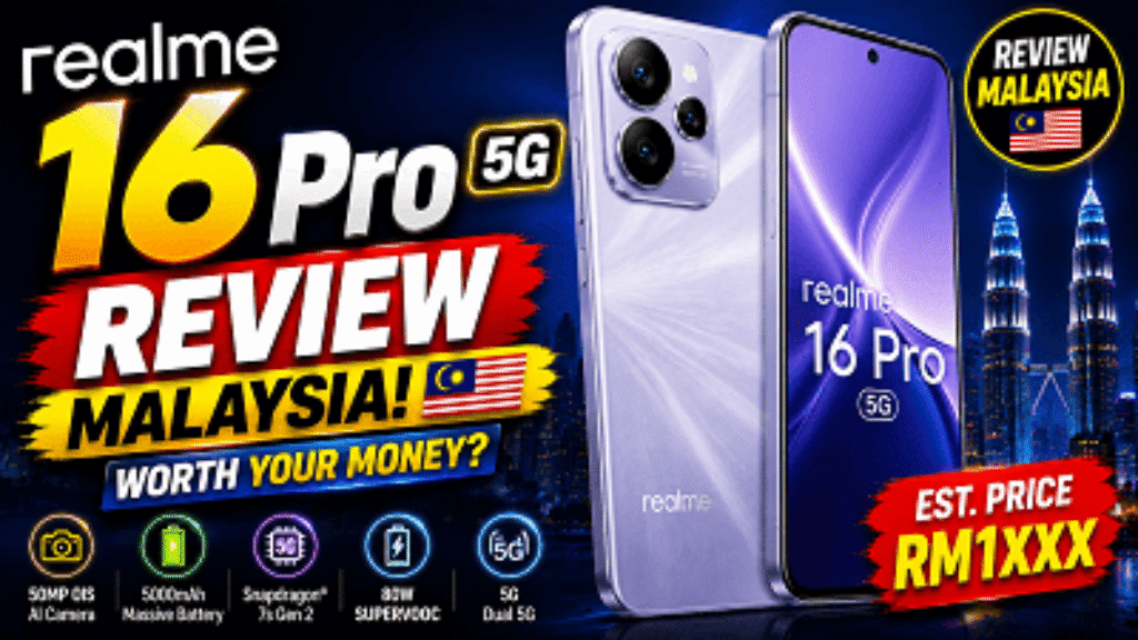 realme 16 Pro 5G Review malaysia harga murah