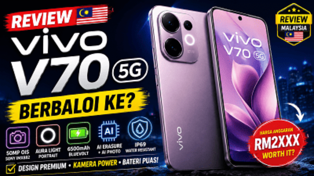 vivo V70 5G vivov vivov70 Review harga murah price malaysia Smartphone phone telepon phones