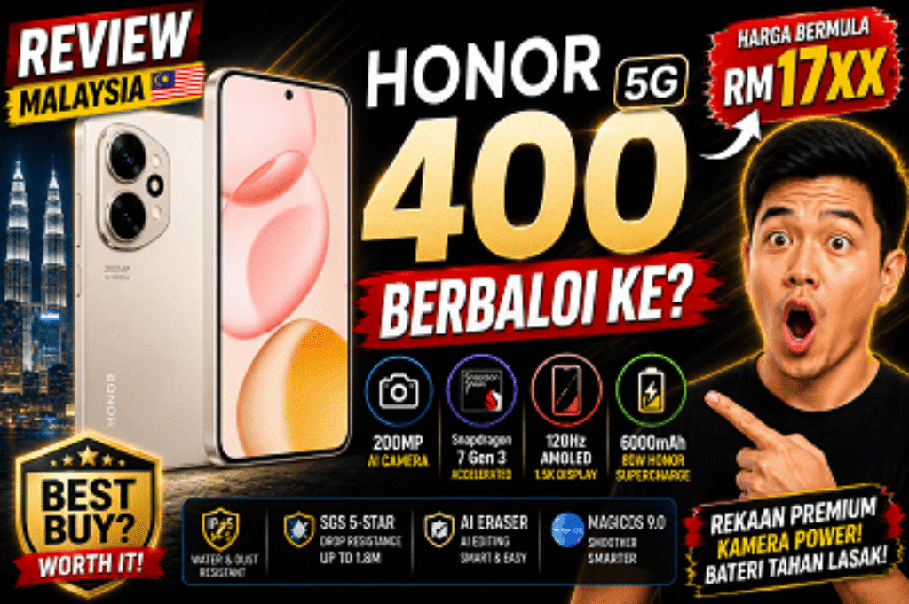honor400 harga HONOR 400马来西亚价格 400 5G price in malaysia 2026 review specs specifications release date 2025