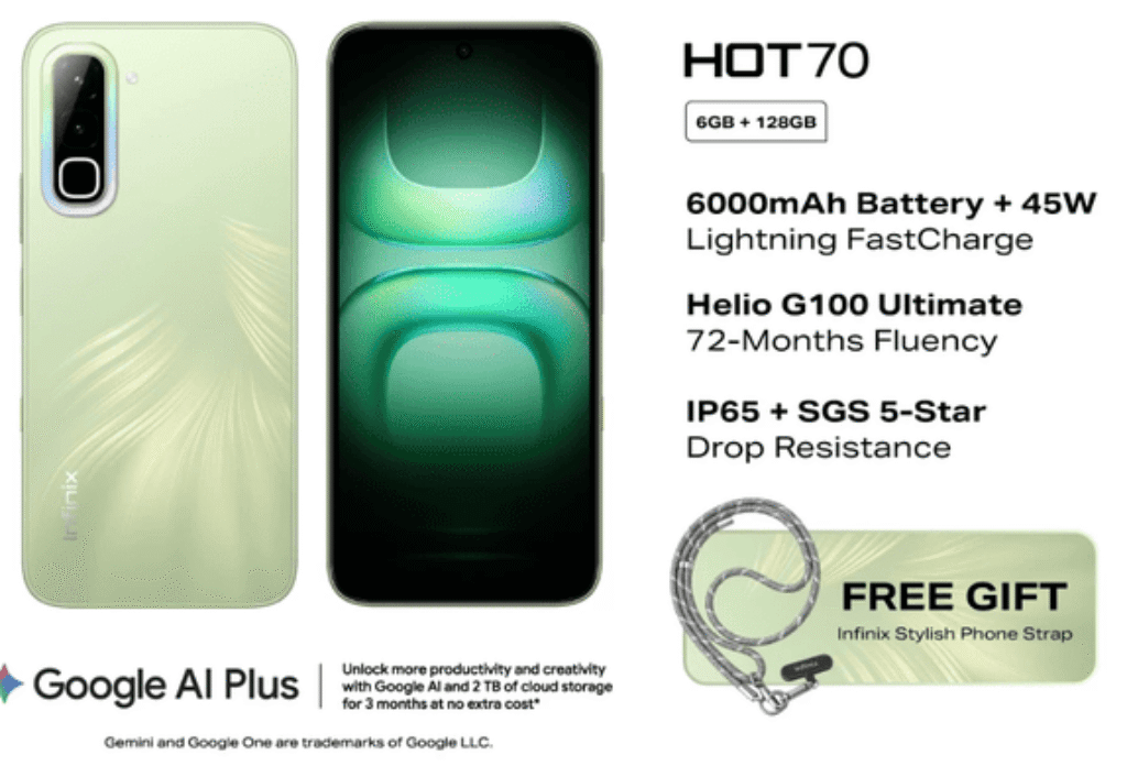 Infinix HOT 70 Review