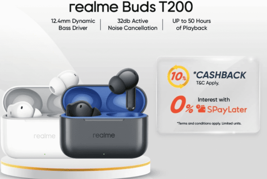 realme Buds T200 Review TWS