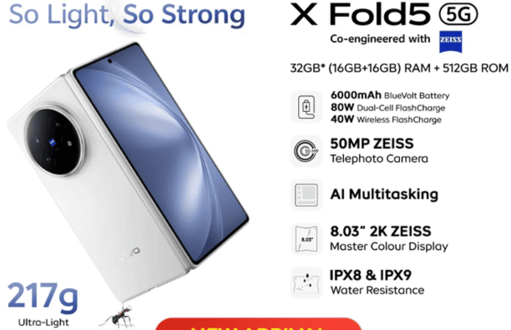 vivo X Fold 5 Review