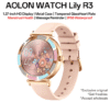 Aolon Lily R3 Review Smartwatch Wanita