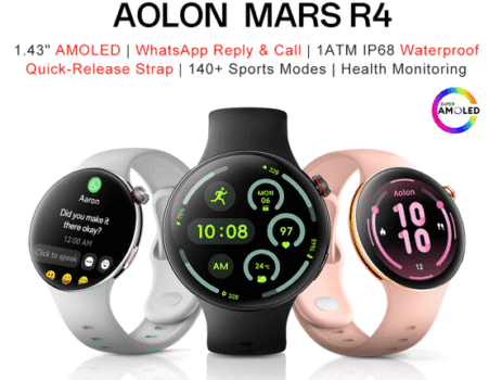 Aolon Mars R4 Review Smartwatch