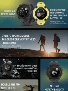 Garmin Instinct E Review Smartwatch Outdoor