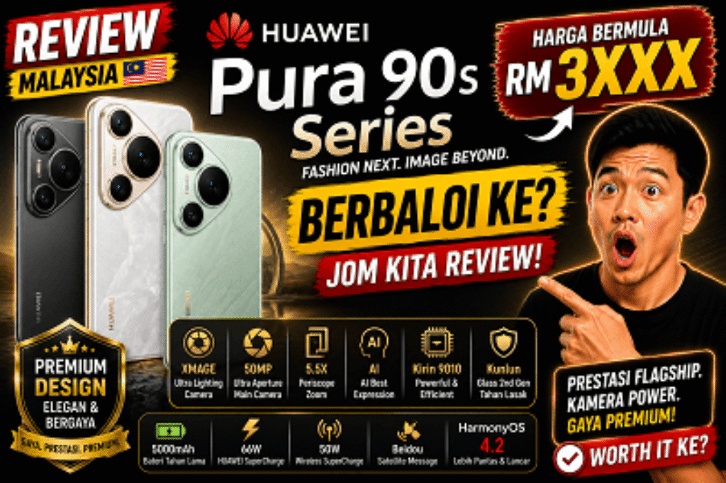 HUAWEI Pura 90s Pro Max Review Malaysia Telefon hua wei harga murah price Smartphone phone
90s马来西亚价格 price in 2026 specs specifications release date