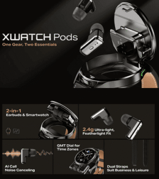 Infinix XWATCH Pods Review Smartwatch malaysia 2026 price in earbuds