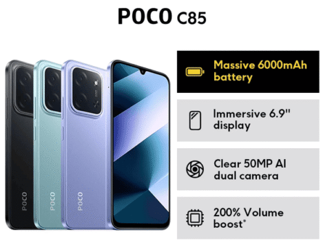 POCO C85 Review malaysia 2025 harga di price in specs