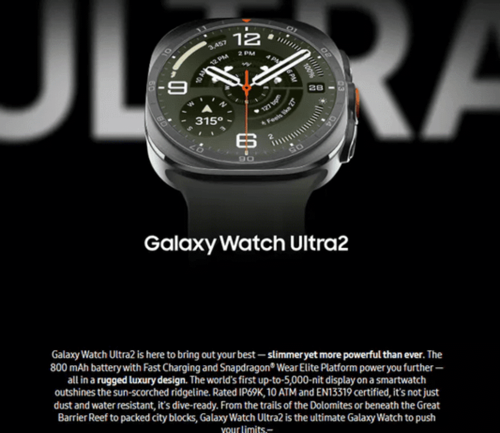 Samsung Watch Ultra 2 Review galaxy malaysia 2026 price in smartwatch watches