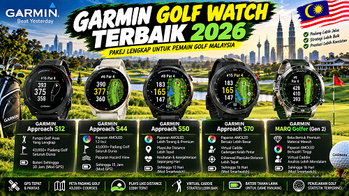 Garmin Golf Watch Terbaik 2026