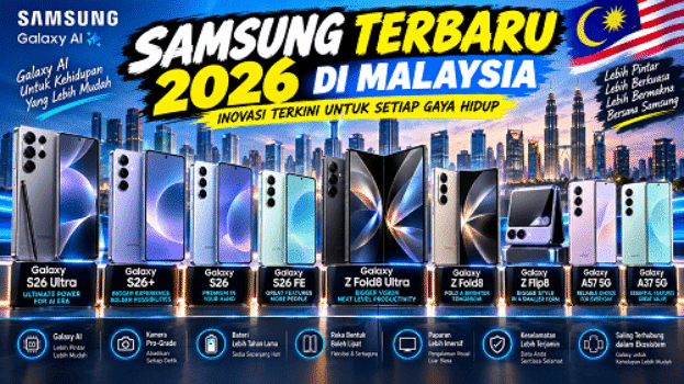 Samsung Terbaru 2026 di Malaysia