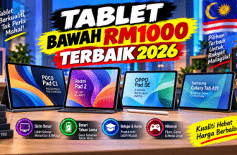 Tablet Bawah RM1000 Terbaik 2026
