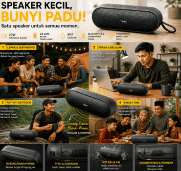 Tribit XSound Plus 2 Review Malaysia Speaker Bluetooth