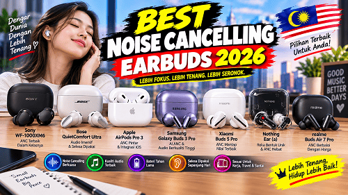 best noise cancelling earbuds in 2026
