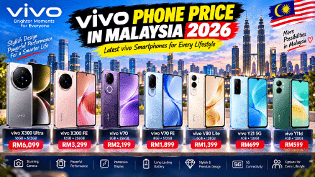 vivo phone price in Malaysia