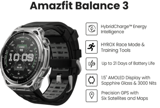 Amazfit Balance 3 Review Malaysia 2026 price in harga di specs
