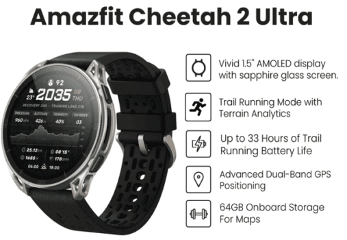 Amazfit Cheetah 2 Ultra Review Malaysia 2026 price in harga di specs