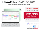 HUAWEI MatePad 11.5 S 2026 Review: Tablet Premium Pengganti Laptop Dengan Skrin PaperMatte & Prestasi Padu?
