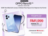 OPPO Reno15 5G Review: Snapdragon 7 Gen 4, Kamera 50MP Telefoto & Bateri 6500mAh – Telefon AI Premium Yang Seimbang?
