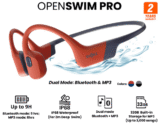 Shokz OpenSwim Pro Bone Conduction Headphones – Bluetooth & Waterproof Sport Headphones (Malaysia 2026)